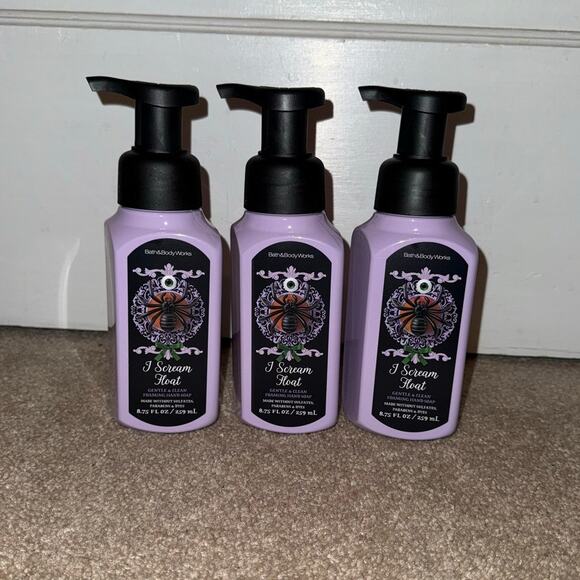 New Bath & Body Works I Scream Float Hand Soap set of 3 - Picture 1 of 3